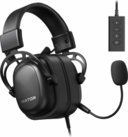 Hator HTA-940 Hypergang 2 vezetékes Headset 7.1- Fekete