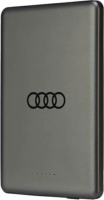 Audi Big LOGO MagSafe vezeték nélküli töltő Powerbank 15W 5000mAh - Szürke