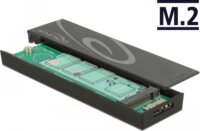 Delock 42598 M.2 USB 3.1 Gen 2 külső SSD ház - Fekete