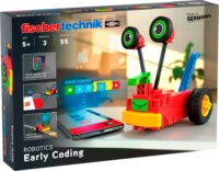 Fischertechnik 559889 Early Coding Robot 55 darabos kreatív Építőjáték