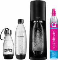 SodaStream Terra Promo Pack Szódagép 3 palackkal - Fekete (Bontott)