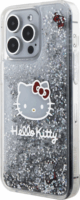 Hello Kitty Liquid Glitter Electroplating Head Logo iPhone 15 Pro Max telefon tok - Átlátszó