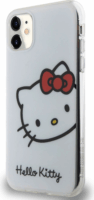 Hello Kitty IML Head Logo iPhone 11 telefon tok - Fehér