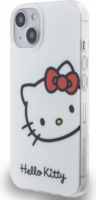 Hello Kitty IML Head Logo iPhone 13 telefon tok - Fehér