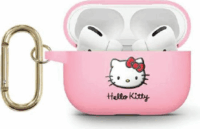 Hello Kitty 3D Kitty Head Airpods 3 Szilikon tok - Pink