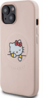 Hello Kitty PU Kitty Asleep Logo MagSafe iPhone 15 telefon tok - Pink