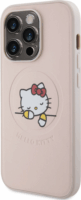 Hello Kitty PU Kitty Asleep Logo MagSafe iPhone 15 Pro telefon tok - Pink