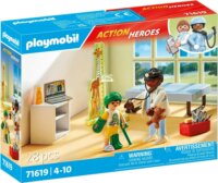 Playmobil 71619 Action Heroes - Gyerekorvos vizsgálat Teddy mackóval