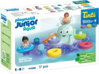 Playmobil 71438 Junior - Aqua & Tinti Polip fürdőszobai Játék fürdővíz pezsgőtablettával