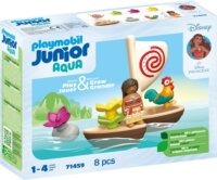 Playmobil 71459 Junior - Aqua & Disney Vaiana Katamarán hajó fürdőszobai Játék