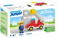 Playmobil 71683 Junior - Létrás tűzoltóautó Építőjáték