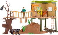 Schleich 42594 Wild Life kalandállomás játékfigura készlet