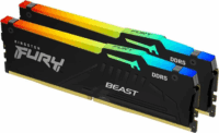 Kingston 32GB / 6000 Fury Beast Black RGB Expo DDR5 RAM KIT (2x16GB)