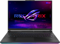 ASUS GAMER ROG Strix Notebook Fekete (18" / Intel Core i9-14900HX / 64GB / 2TB M.2 SSD / RTX 4090 16GB / WIN 11 Home)