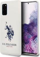 US Polo Silicone Collection S20+ G985 Telefon tok - Fehér