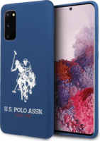 US Polo Silicone Collection S20 G980 Telefon tok - Kék