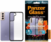 PanzerGlass ClearCase Samsung S21+ G996 Telefon tok - Átlátszó / Fekete