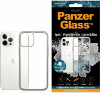 PanzerGlass ClearCase iPhone 12 Pro Max Antibacterial Telefon tok - Átlátszó / Ezüst