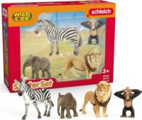 Schleich 42721 Wild Life Afrika vadállat készlet kezdő csomag játékfigura