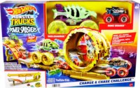 Hot Wheels Monster Trucks Power Smashers Ugrató Versenypálya 2 autóval