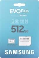 Samsung EVOPlus Blue Wave 512GB microSDXC UHS-1 CL10 Memóriakártya + Adapter