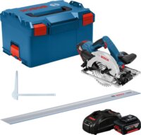 Bosch GKS 18V-57 G Professional Akkus kézi körfűrész 18V + 2x Akku + vezetősín