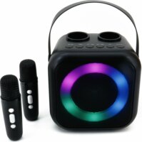 Soundmaster BT2024SW Disco Light Bluetooth Hangszóró 5W + 2x Bluetooth Mikrofon