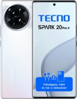 Tecno Spark 20 Pro+ 8/256GB 4G/LTE Dual SIM Okostelefon - Lunar Frost