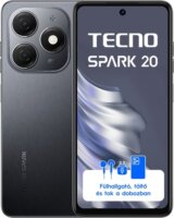 Tecno Spark 20 8/256GB 4G/LTE Dual SIM Okostelefon - Gravity Black