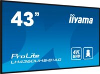 iiyama 43" LH4360UHS-B1AG ProLite 16:9 UltraHD 4K LED Public Display