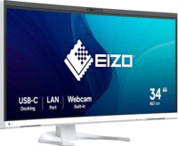 EIZO 34" EV3450XC-WT FlexScan 21:9 UWQHD WebCam IPS LED Monitor - Fehér