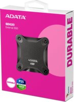 ADATA SD620 2TB XBOX / PS5 USB 3.2 Gen2 Külső SSD - Fekete