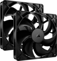 Corsair RS140 140mm PWM Rendszerhűtő ventilátor 2db - Fekete