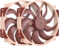 Noctua NF-A14x25r G2 PWM 140mm Rendszerhűtő ventilátor 2db - Barna