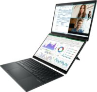 ASUS ZenBook Duo Laptop Szürke (14"2,8K / Intel Core Ultra 7-155H / 16GB / 1TB / Int.VGA / Win11)