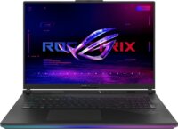 ASUS ROG Strix Laptop Fekete (18"WQXGA / Intel Core i9-14900HX / 32GB / 2TB / RTX 4090 16GB / Win11)