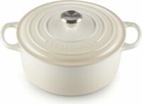 Le Creuset Signature kerek Öntöttvas Sütőtál 26cm - Bézs