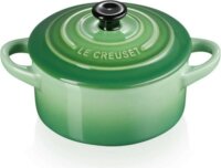 Le Creuset Mini tálaló cserépedény 10x5cm - Bambusz zöld