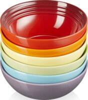 Le Creuset Signature Müzlistál Leveses tál 16cm Színes tálaló edény készlet 6db