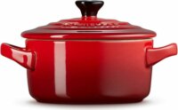 Le Creuset Kerek Mini Tálaló Cserépedény 10cm - Cseresznye piros