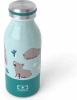 Monbento Coolu Graphic Capibara Gyerek Termosz kulacs 350ml - Mintás Türkiz