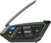 Ejeas MS8-SE Motoros Intercom kommunikációs rendszer - Fekete