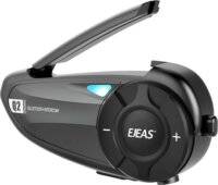 Ejeas Q2 Motoros Intercom kommunikációs rendszer - Fekete