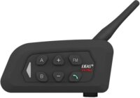 Ejeas V4 PLUS Motoros Intercom kommunikációs rendszer - Fekete