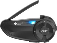 Ejeas Q7 Motoros Intercom kommunikációs rendszer - Fekete