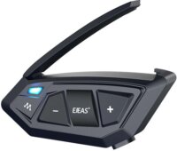 Ejeas MS20 Motoros Intercom kommunikációs rendszer - Fekete