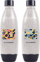 SodaStream Fuse Bubble Mosaic Szódagép palack 2 x 1L