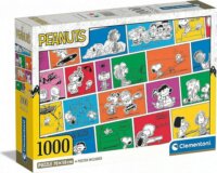 Clementoni 241609 Compact Peanuts puzzle 1000 darabos