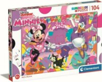 Clementoni 207896 Minnie Mouse puzzle 104 darabos