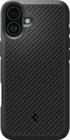 Spigen Core Armor Matte Black iPhone 16 Telefon tok - Fekete